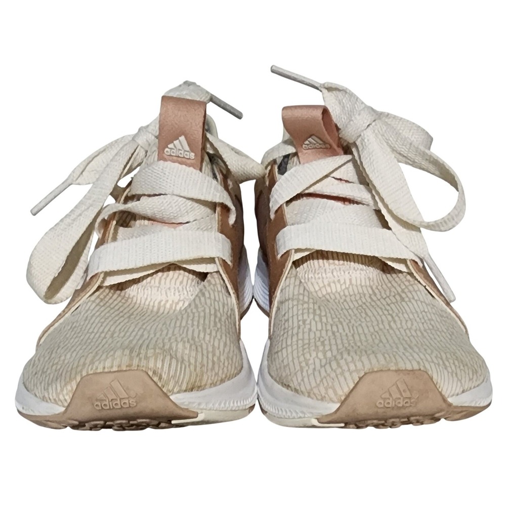 Adidas Edge Lux Running Shoes Athletic Gym Training Sneakers Beige 9.5 - Picture 4 of 6